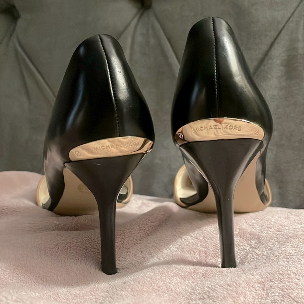Michael Kors two tone heels.